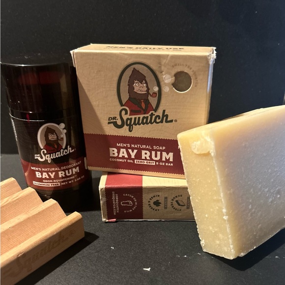 Dr.Squatch Bay Rum Bar Soap 5 oz each - Picture 8 of 13